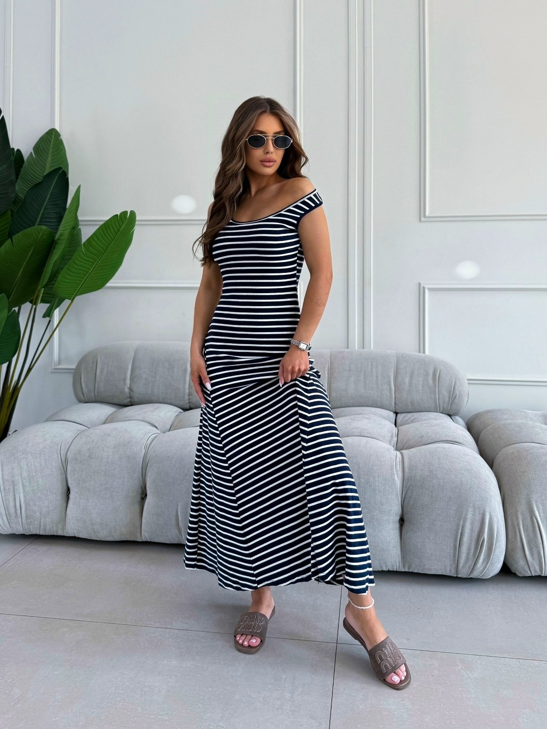 сарафан платье,сарафан,сарафан на бретельках,сарафан серый,платья в полоску