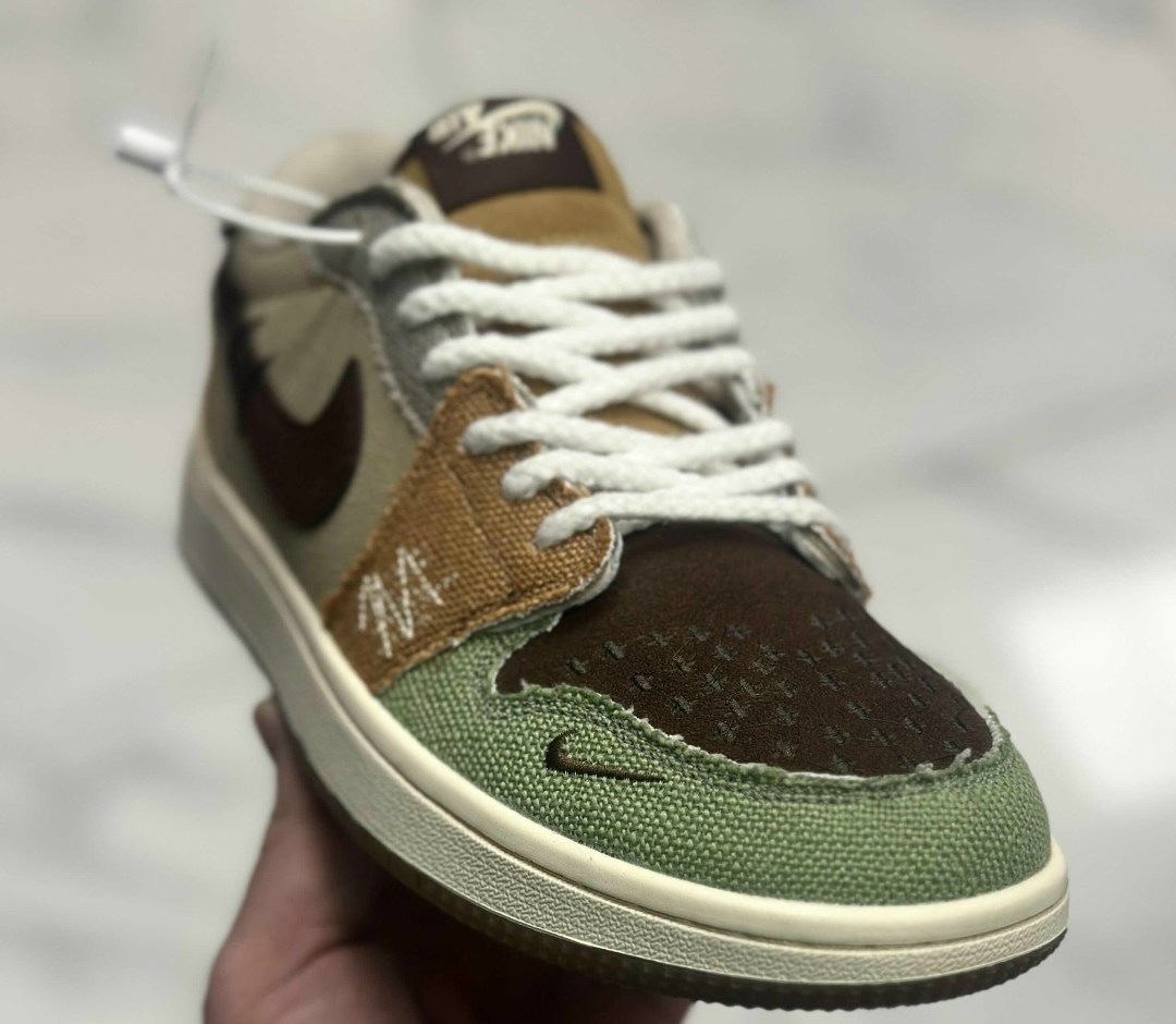 nike air jordan 1 low x zion williamson voodoo,кроссовки nike air jordan 1 low voodoo,кроссовки,air jordan 1 low og "voodoo",кроссовки текстиль