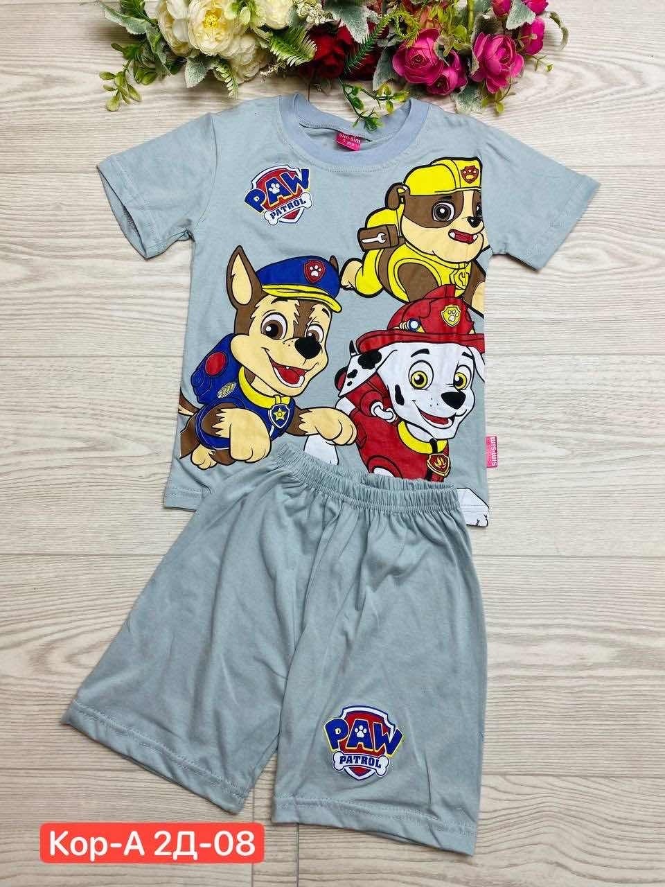 костюм для мальчика щенячий патруль,костюм с шортами для мальчик,щенячий патруль костюм,комплект одежды paw patrol щенячий патруль,комплект костюм