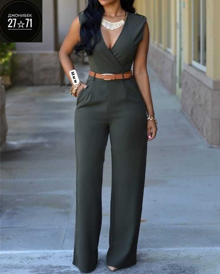 женские комбинезоны,чёрный комбинезон женский,элегантные женские комбинезоны,брючный комбинезон,модные женские комбинезоны