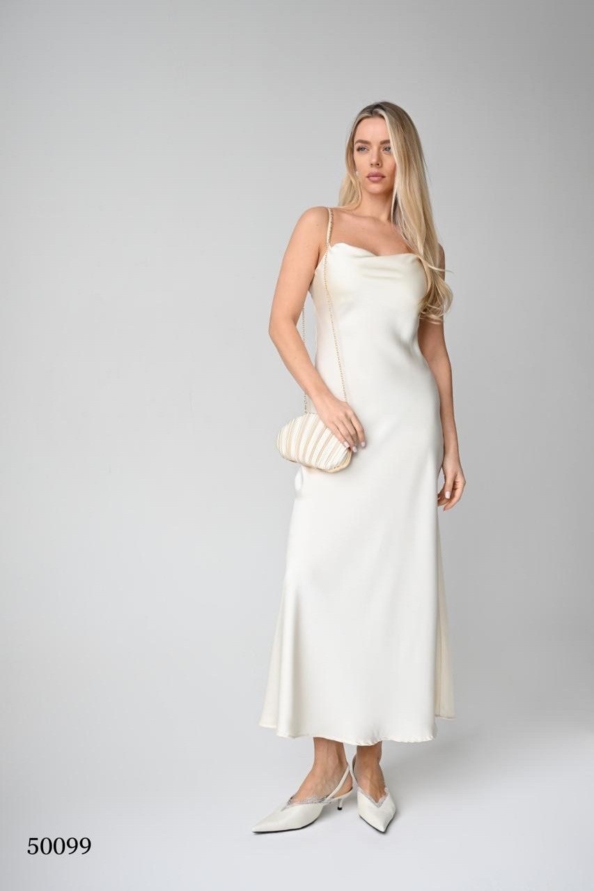 атласное платье,нарядное платье,шелковое платье,шелковое платье комбинация,белое шелковое платье на бретельках