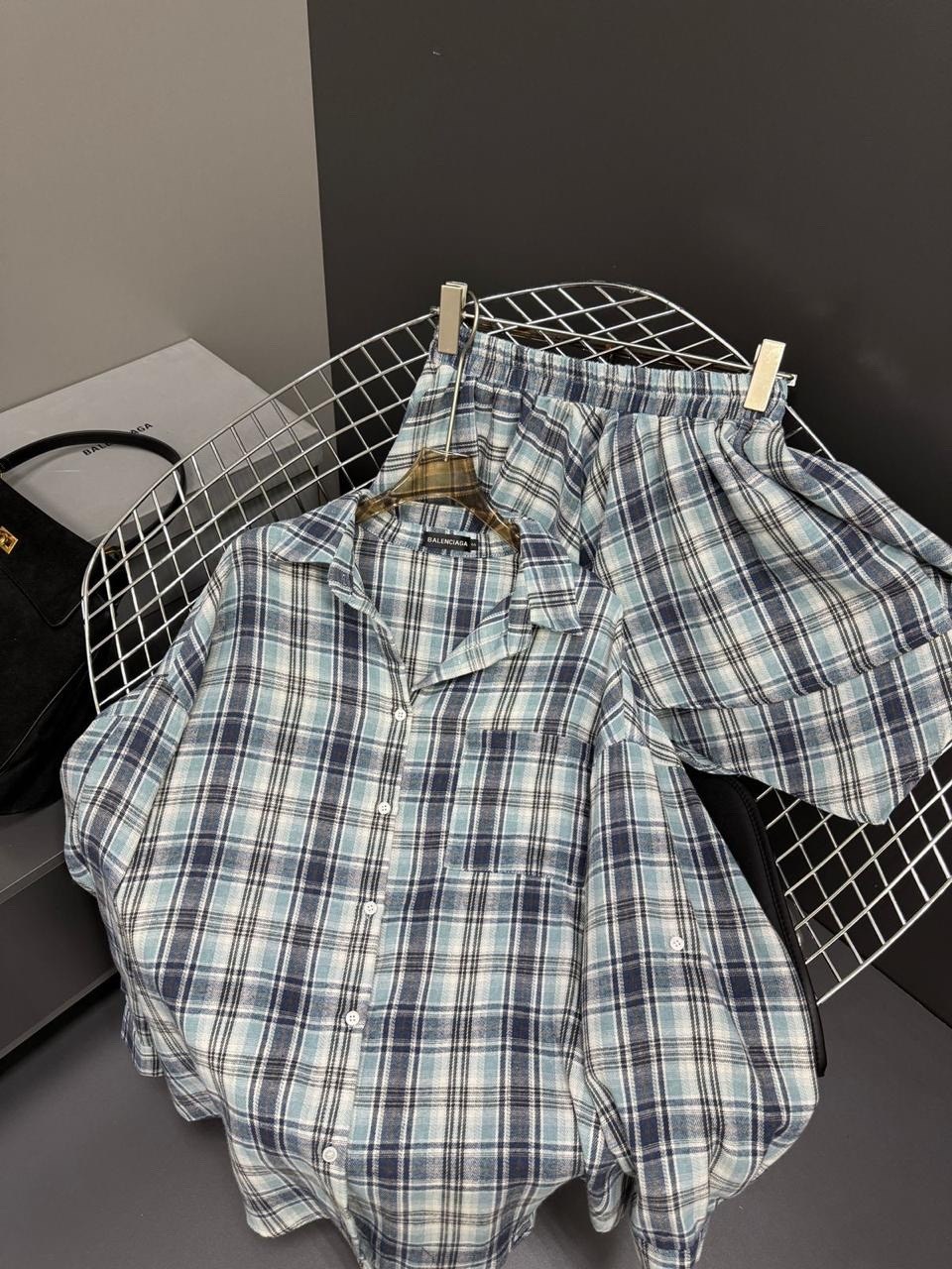 костюм с юбкой и рубашкой,костюм в клетку,костюм с юбкой в клетку,рубашка женская в клетку,костюм двойка с юбкой и рубашкой повседневный