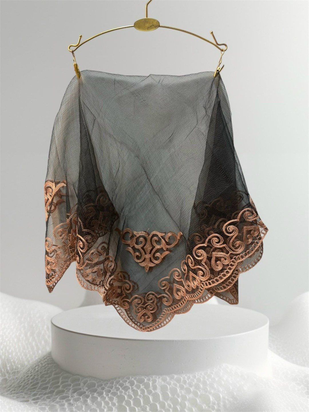 кружевной шарф,палантин женские,кружевной платок,сетка с вышивкой,кружевная шаль