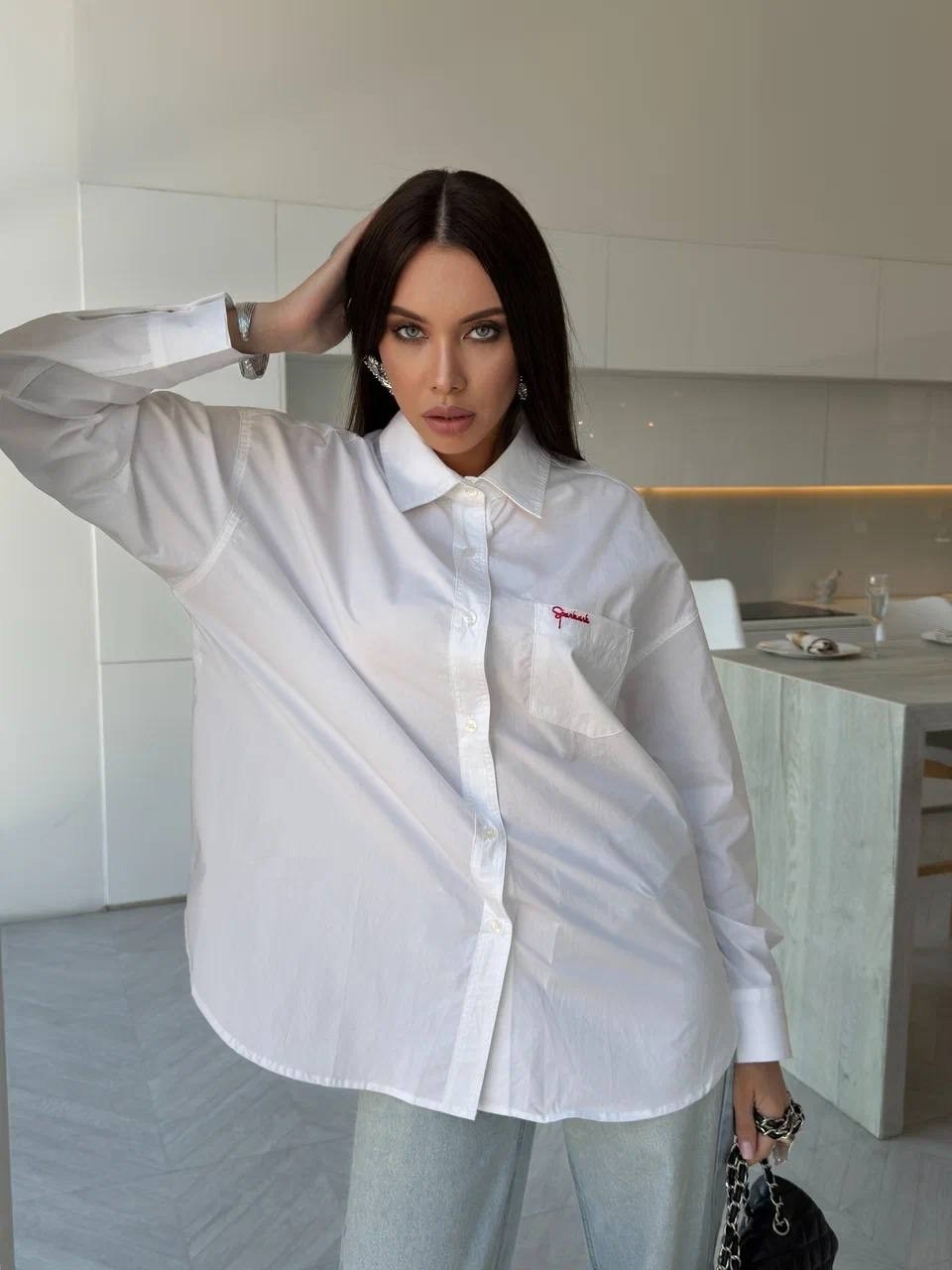 рубашка rimocy 2026 женская белая оверсайз в корейском стиле,beiyingni белые хлопковые рубашки женские oversize,рубашка женская,рубашка белая оверсайз,модная женская рубашка