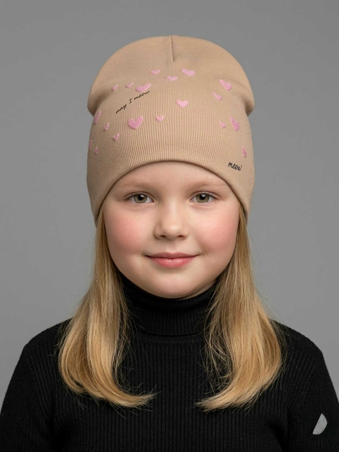 шапка для девочек,шапка детская,шапки детские весна,шапка демисезонная,детская трикотажная шапка