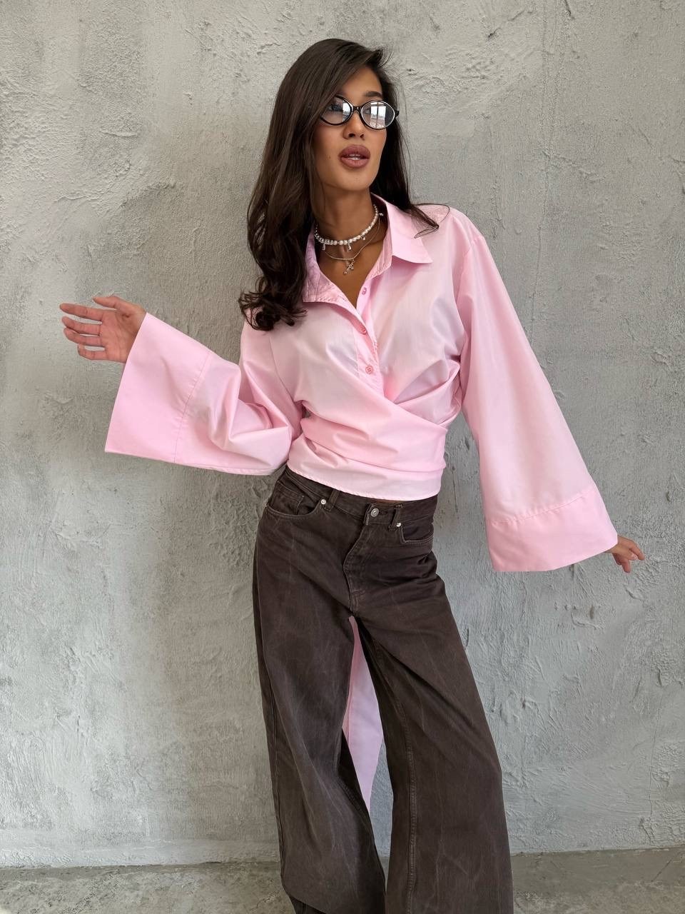 рубашка укороченная,рубашка женская,белая рубашка женская,белая рубашка