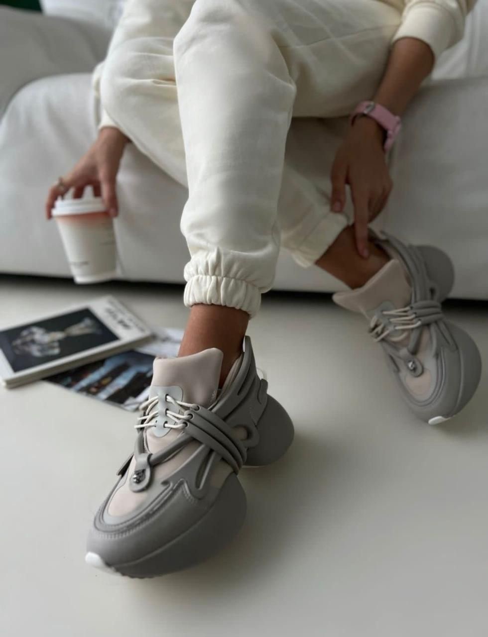 кроссовки женские черные,кроссовки женскиe,,кроссовки женские на платформе,кроссовки balmain