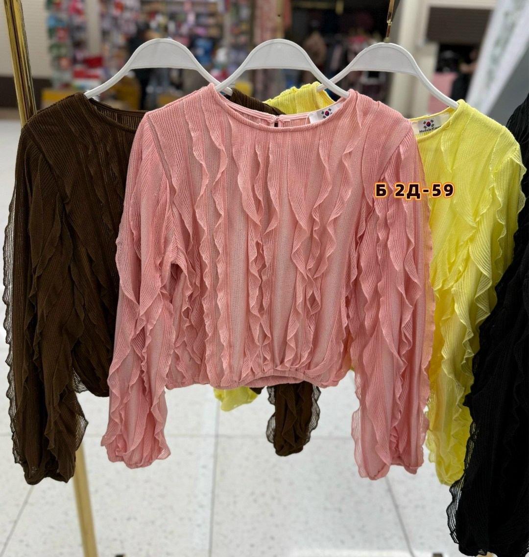 блузка с оборками,блузка с рюшами,плиссированная блузка,шифоновая блузка,женская шифоновая блузка с оборками