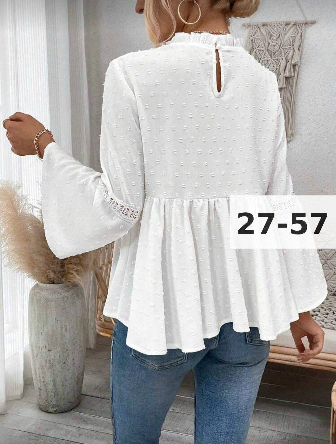 блузка с оборками,блузка кружевная,женская блузка,блуза,блузка с воланом