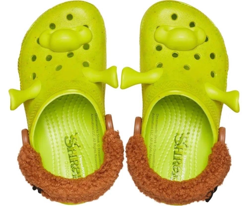 сабо shrek classic clog crocs цвет lime punch,кроксы шрек,сандалии x dreamworks classic clog 'shrek' crocs зеленый,crocs shrek classic clog lime punch men size 14,crocs classic clog dreamworks shrek