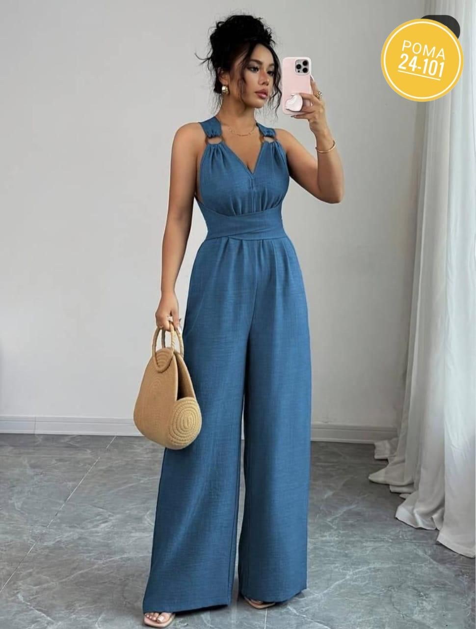 женские комбинезоны,комбинезон с широкими штанинами,комбинезон женский летний,комбинезон,модный комбинезон