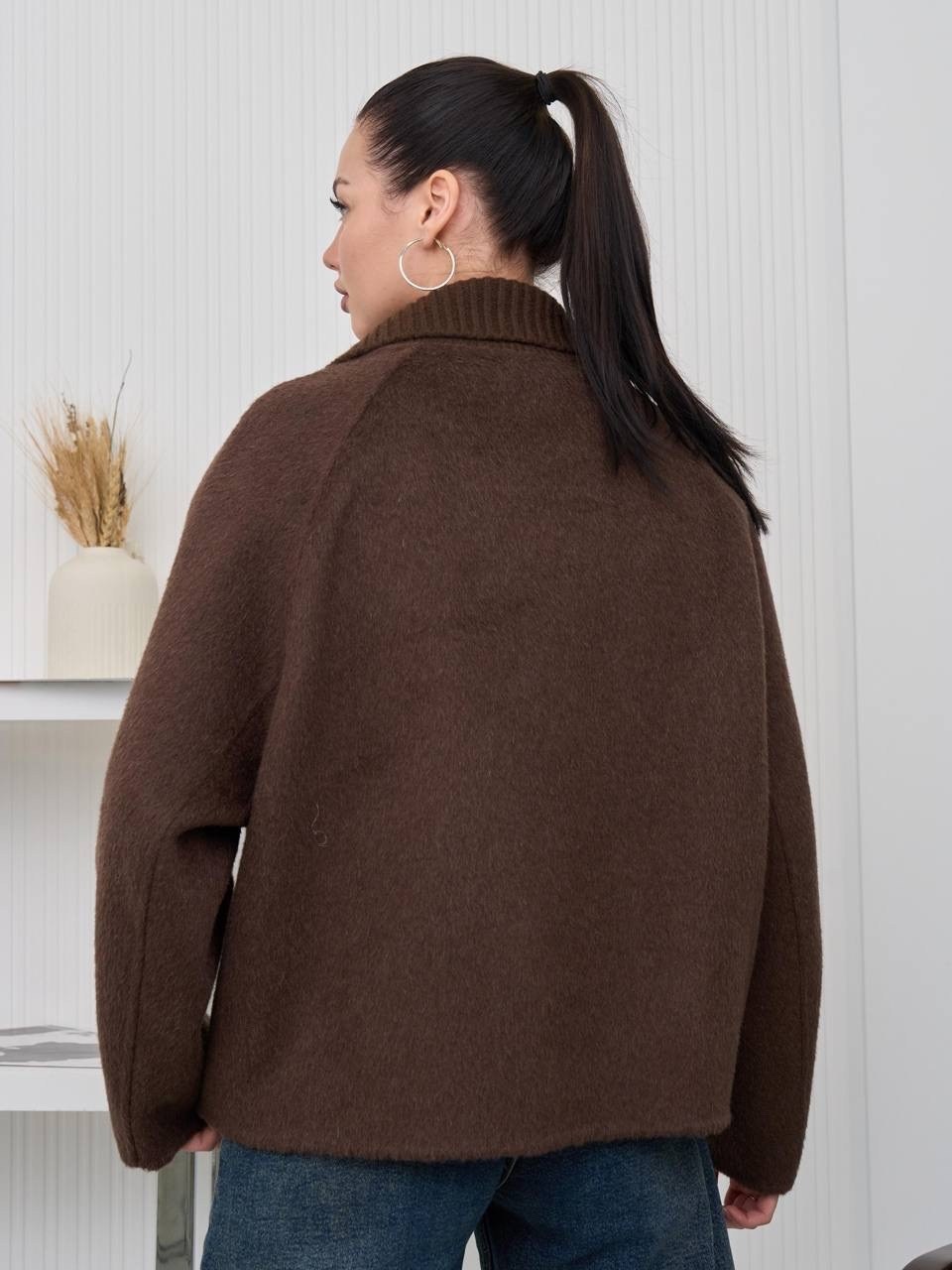 кардиган,кардиган woolook,женская кофта,трендовый джемпер на молнии dina style,свитер женский