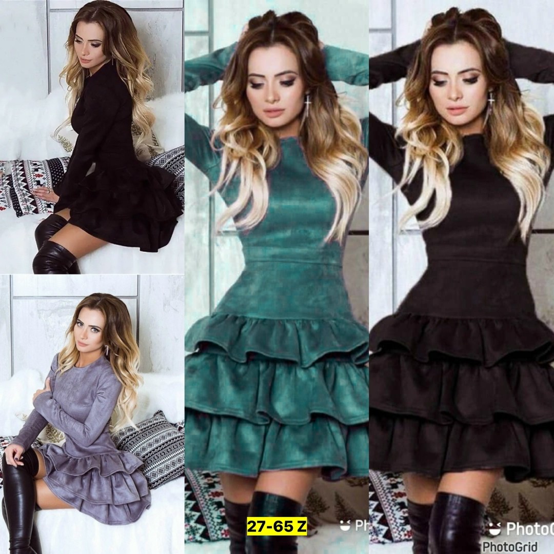 женское платье,стильное платье,платье,платье спандекс,платье с оборками на юбке