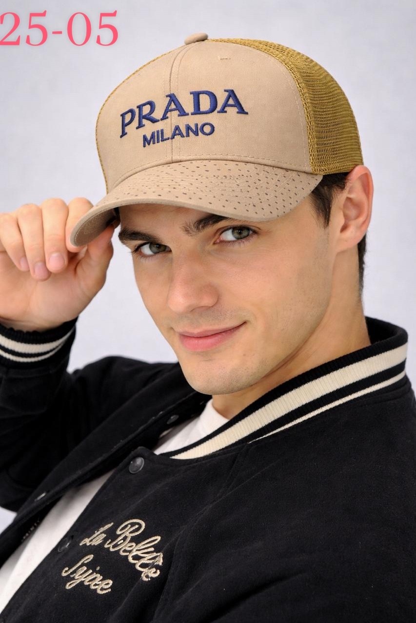 стильная бейсболка,бейсболка,кепки мужские,бейсболка prada,prada кепка drill с вышитым логотипом синий