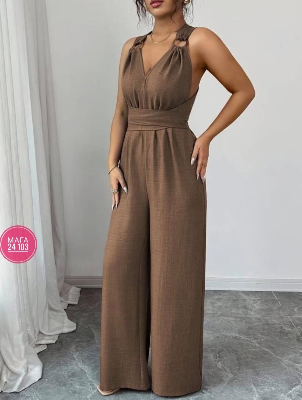 женские комбинезоны,элегантные комбинезоны,комбинезон с широкими штанинами,комбинезон женский летний,комбинезон