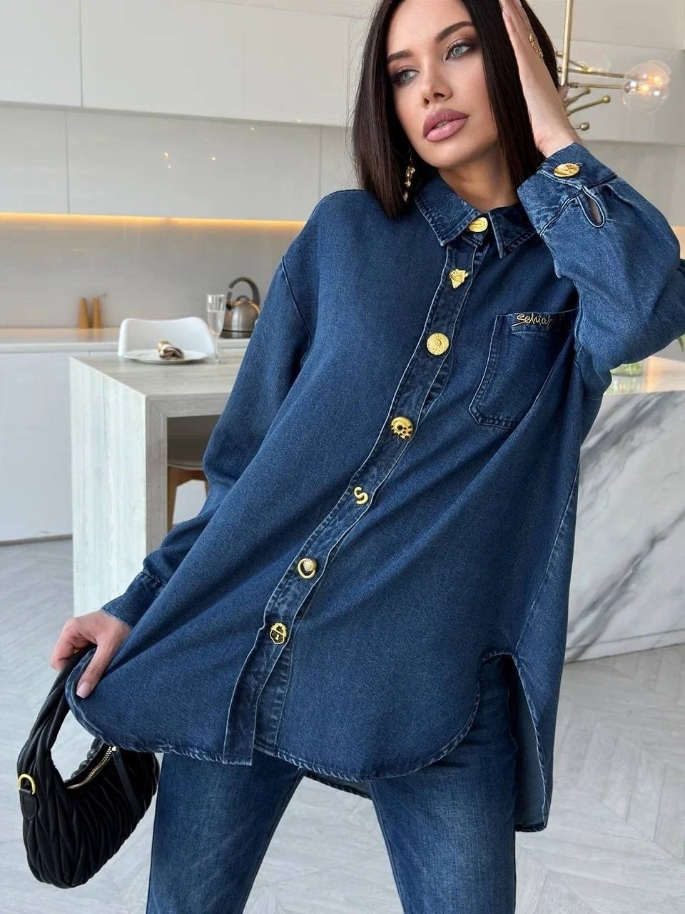 джинсовое платье,женское джинсовое платье,джинсовое платье рубашка,платье джинс,джинсовое платье-рубашка длины миди