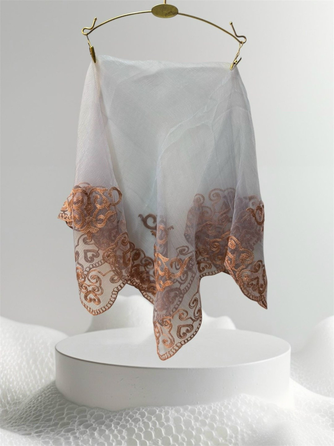 кружевной шарф,палантин женские,кружевной платок,сетка с вышивкой,кружевная шаль