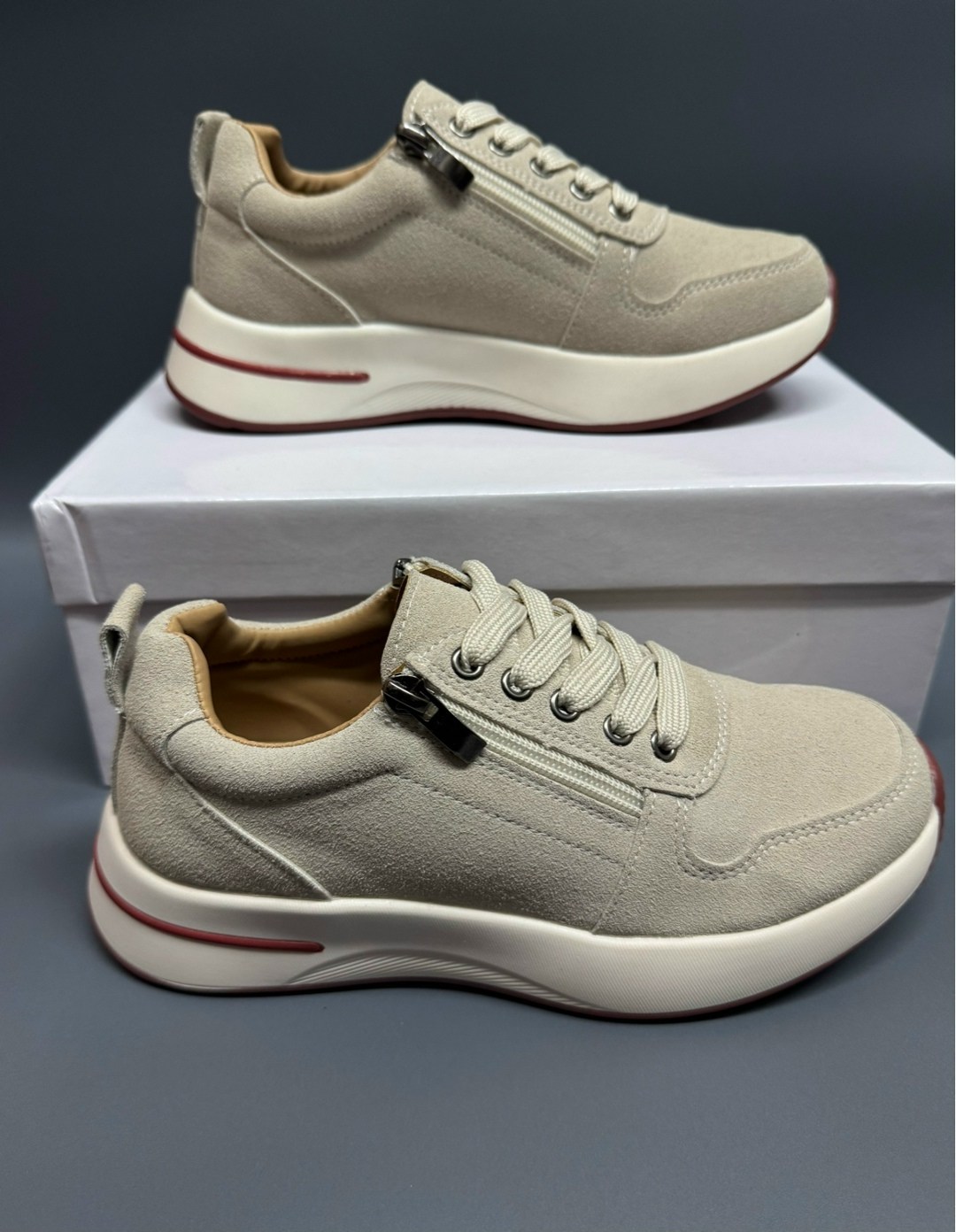 женские кроссовки,,юничел кроссовки женские,кроссовки замша,бежевые кроссовки