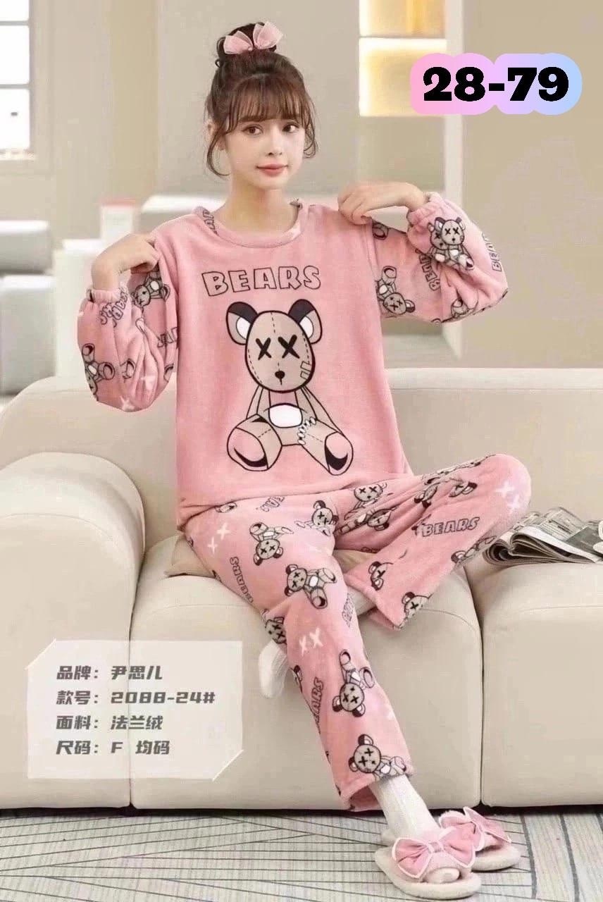 махровая пижама,пижама женская,пижама женская со штанами теплая домашняя плюшевая,теплая пижама,пижамы для женщин