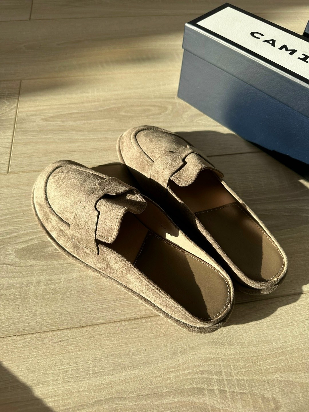 ,женские замшевые мюли hermes go коричневые,замшевые мюли,замшевые лоферы,женские лоферы из натуральной замши