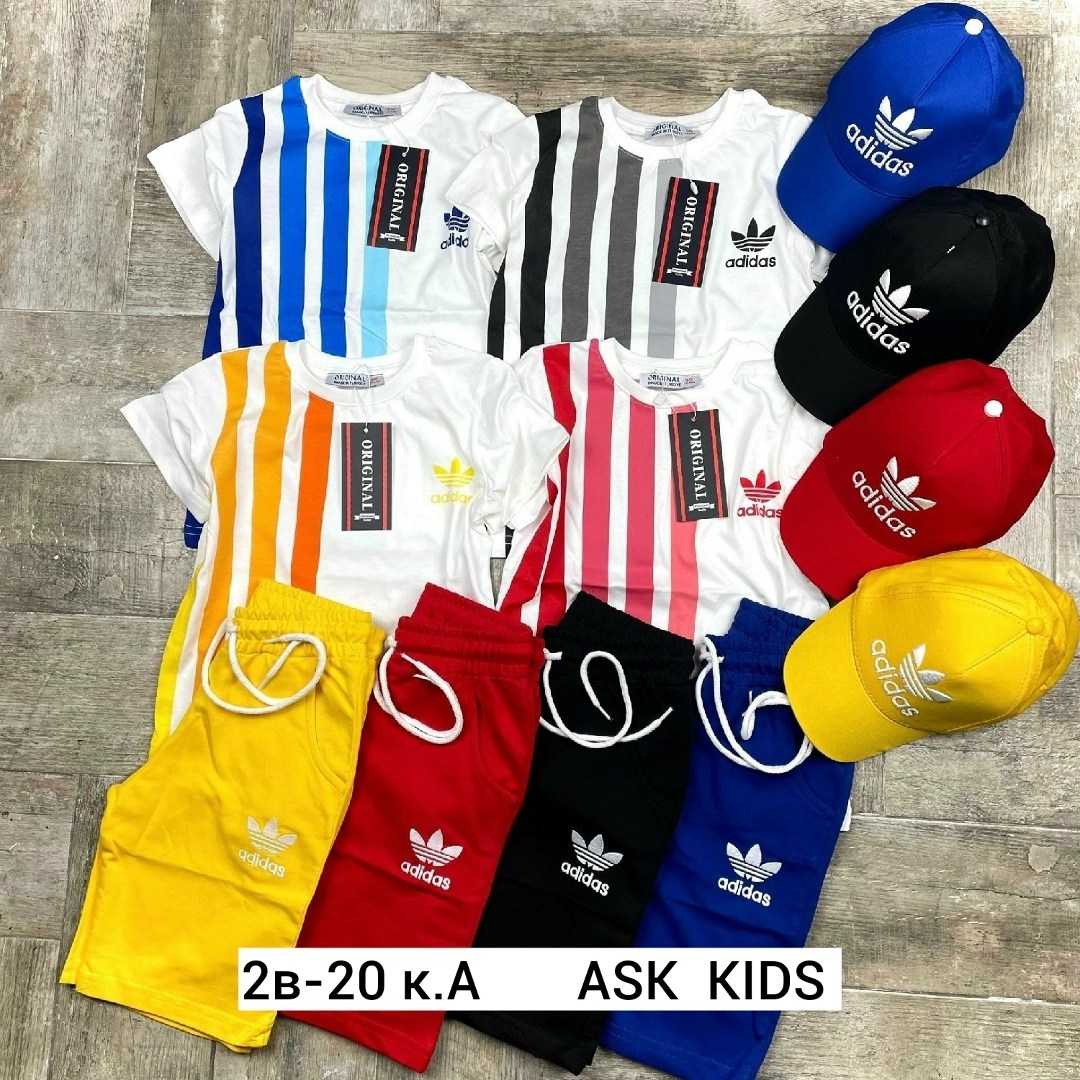 спортивные костюмы,костюм для мальчика,костюм тройка с кепкой,комплект шорты и футболка для мальчика,комплект костюм