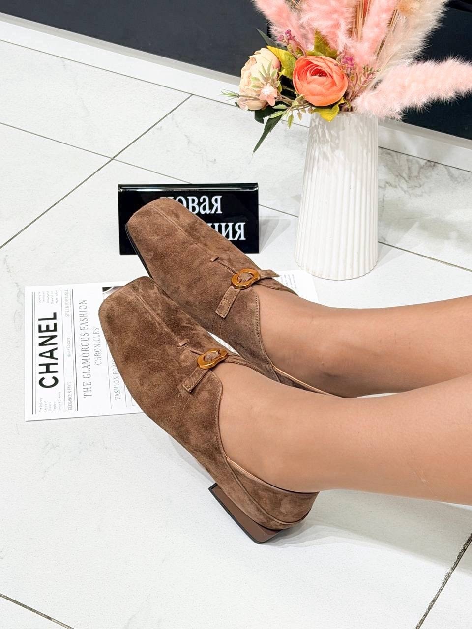 ,женская ,замшевые туфли,лоферы на каблуке,обуви