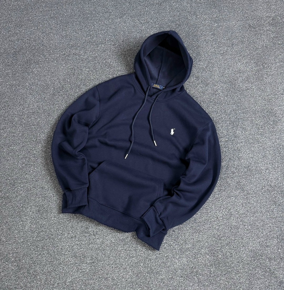 мужская кофта,худи для мужчин,толстовка loopback fleece hoodie polo ralph lauren синий,polo hoodie,толстовки для мужчин