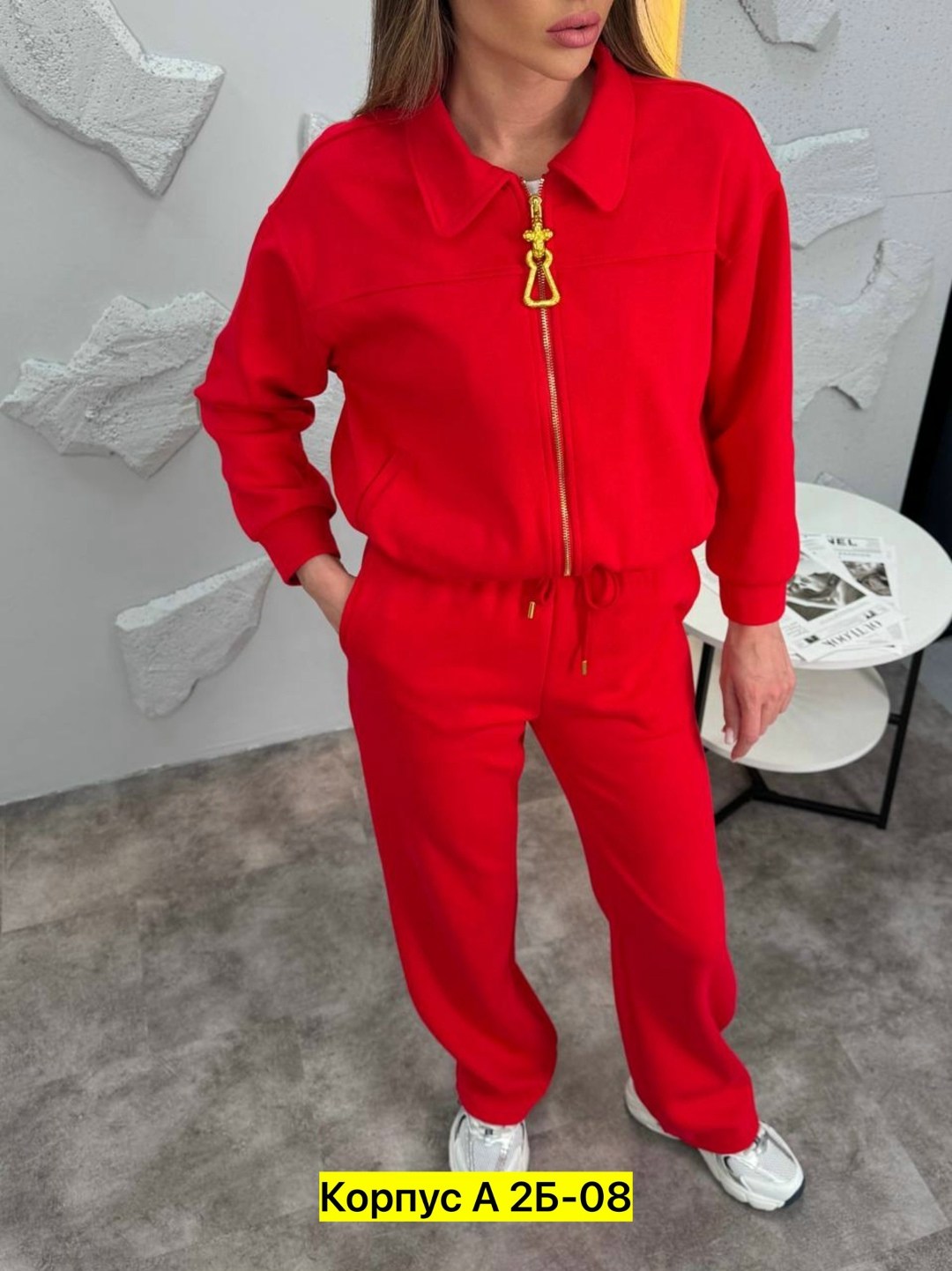 спортивный костюм женский,костюм dilana vip арт. 2065 красный женский спортивный,спортивный костюм,костюм dilana vip 2065 красный,спортивный костюм на флисе женский