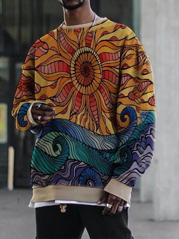 толстовка в стиле,свитшот мужская,абстрактный свитшот мужской,мужской свитшот с принтом