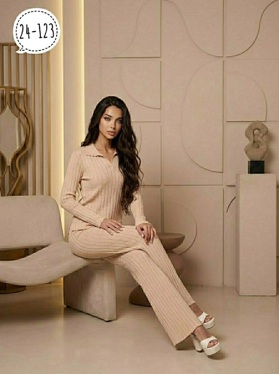 костюм двойка лапша,женский костюм двойка лапша,костюм женский: водолазка и штаны (one size) 42-48 арт. 1325579,костюм женский лапша,трикотажный костюм