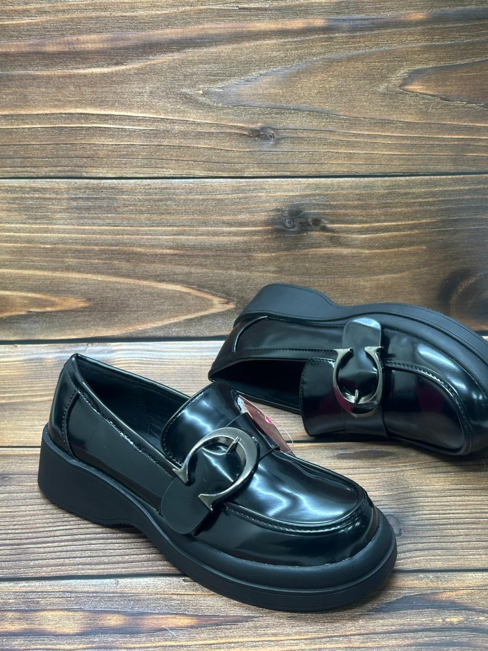 лоферы женские,лоферы,лоферы женские р2953-1 черные,  женская лоферы,черные лоферы женские