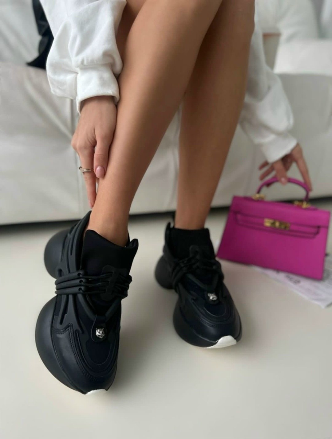 кроссовки женские черные,кроссовки женскиe,,кроссовки женские на платформе,кроссовки balmain