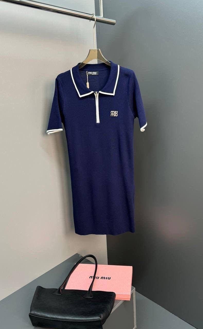 платье женское,стильное платье,платье поло,трикотажное платье,спортивное платье