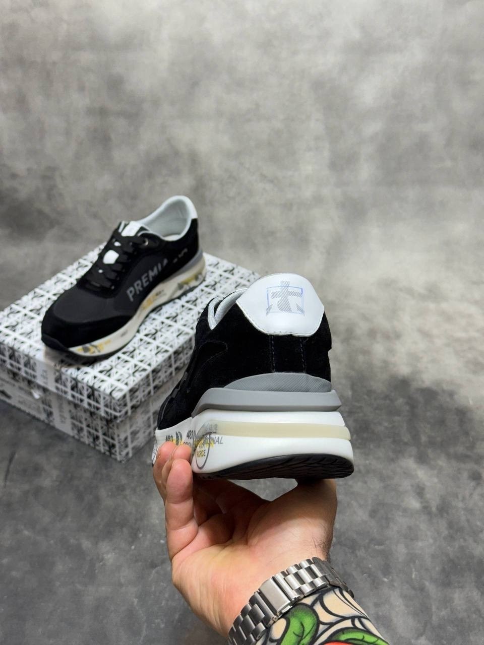 кроссовки мужские premiata,кроссовки premiata,,кроссовки премиата,комбинированные кроссовки premiata