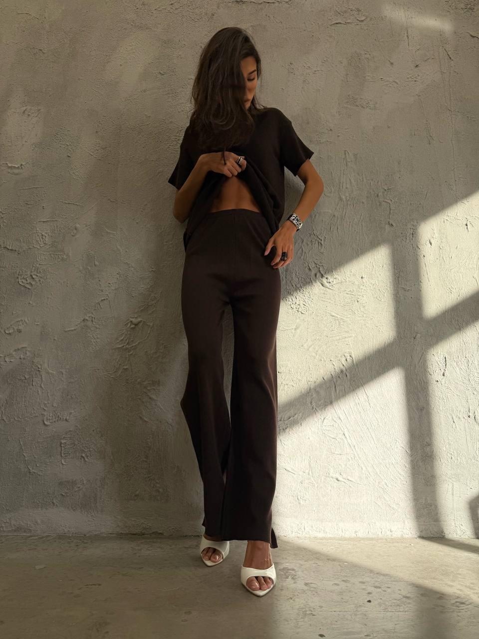 костюм голубой,трикотажные костюмы,костюм с брюками,трикотажные костюмы женские,женские костюмы