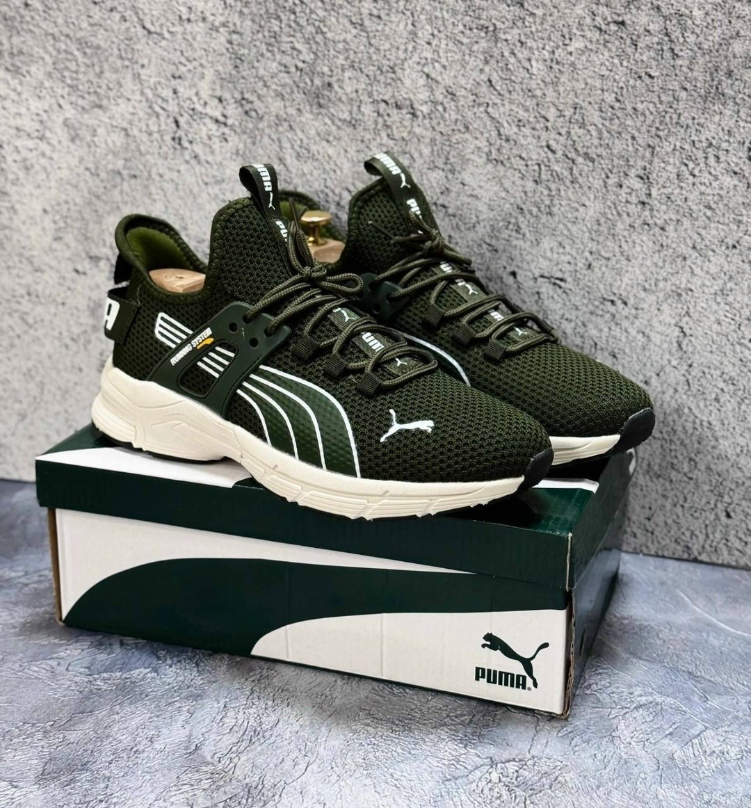 кроссовки мужские puma,кроссовки для мужчин,кроссовки puma,мужские кроссовки puma темно зеленые,кроссовка мужской