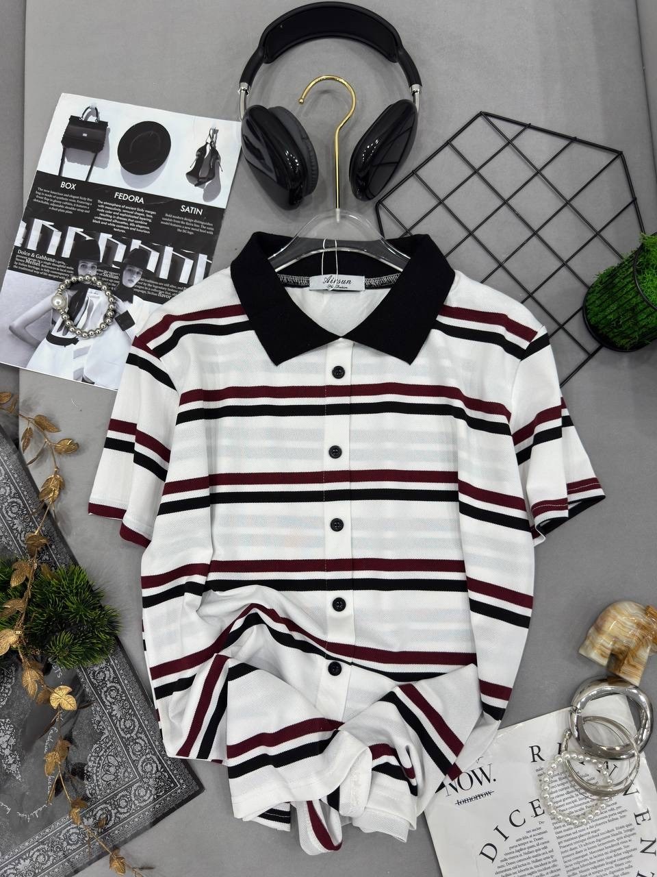 женская футболка поло контрастного цвета в полоску,футболка в полоску,футболка женская поло,футболки женская,кофта