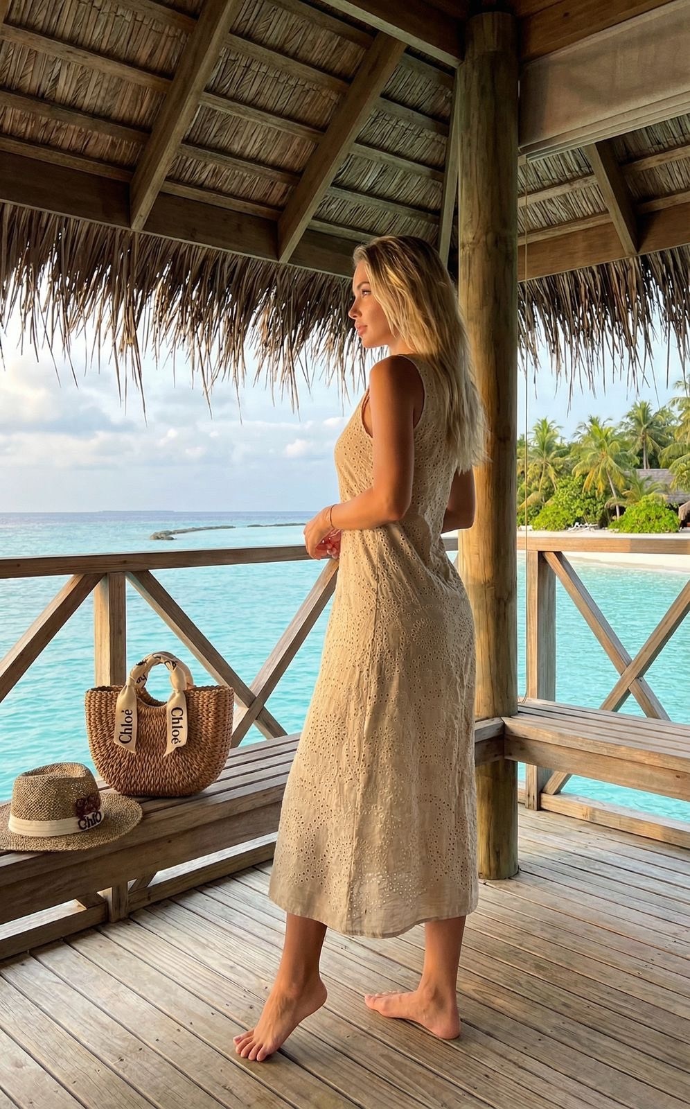 вязаное летнее платье,летнее платье спицами,платье стильное,вязаное длинное платье,вязаный сарафан