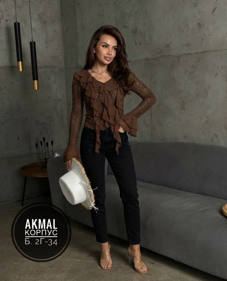 женская блузка,блузка с воланаии,блузка,кофта,блуза