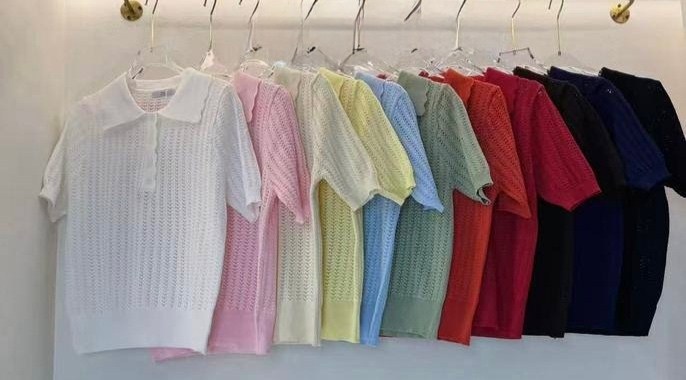 вязаное поло,бежевый джемпер,джемпер поло,джемпер женский,вязаное поло женское