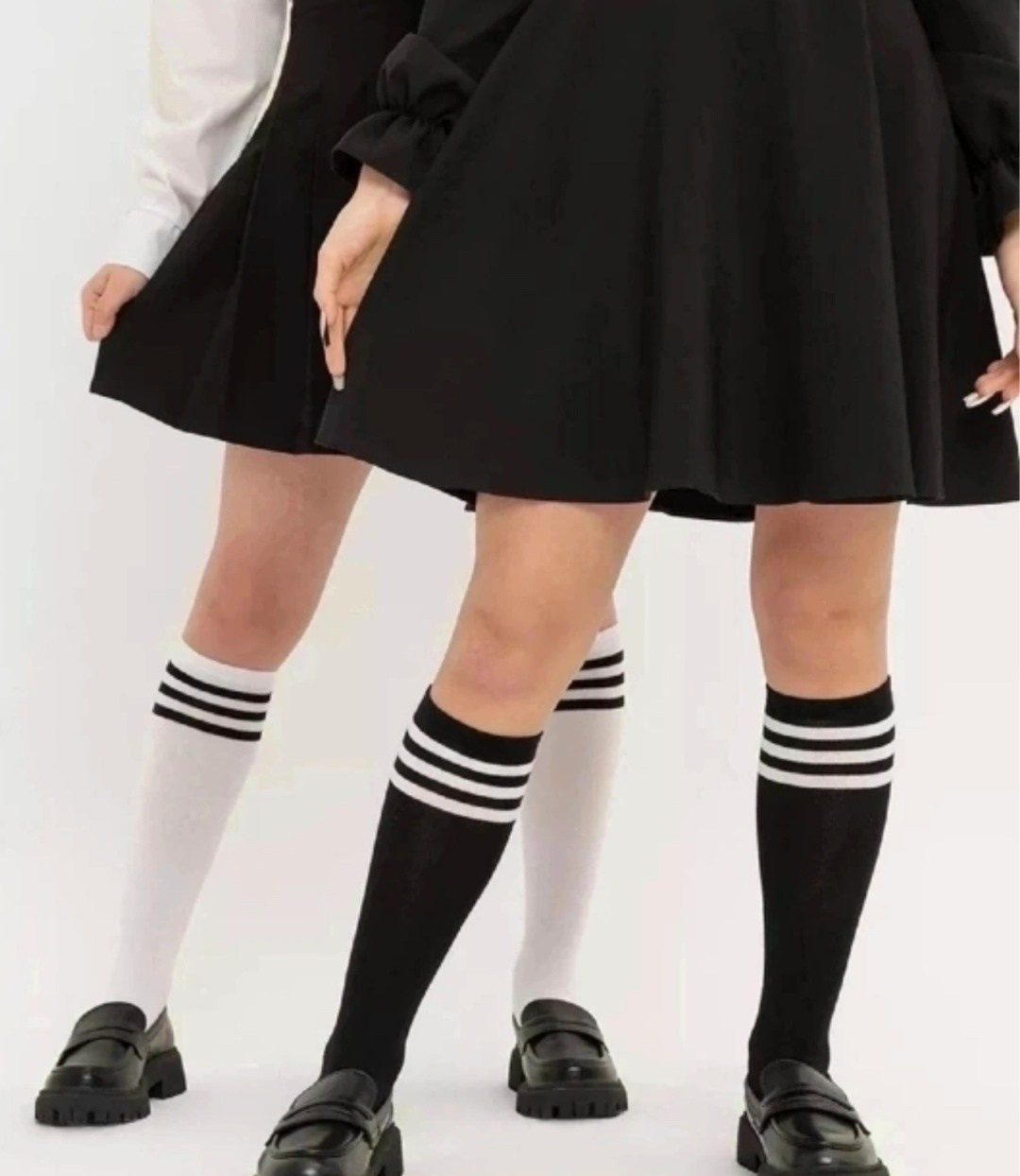 гольфы,гольфы с черными полосками,гольфы для девочек,гольфы черные для девочки,черные гольфы