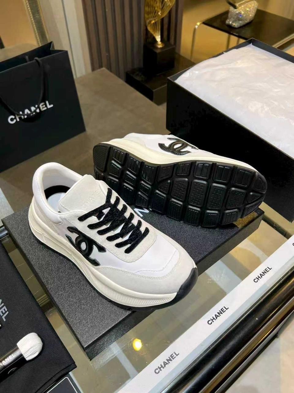 женские кроссовки chanel,chanel кроссовки,,chanel кроссовки женские премиум,женская  кроссовки chanel cc премиум