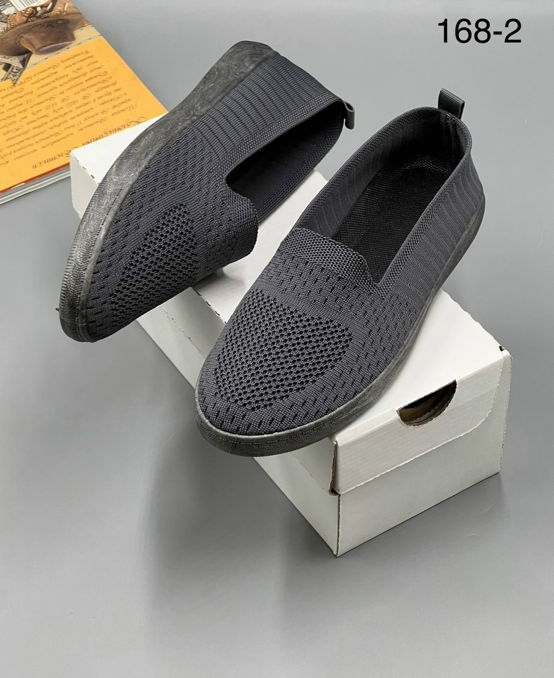 ,вязаная ,повседневная , женская,слипоны женские