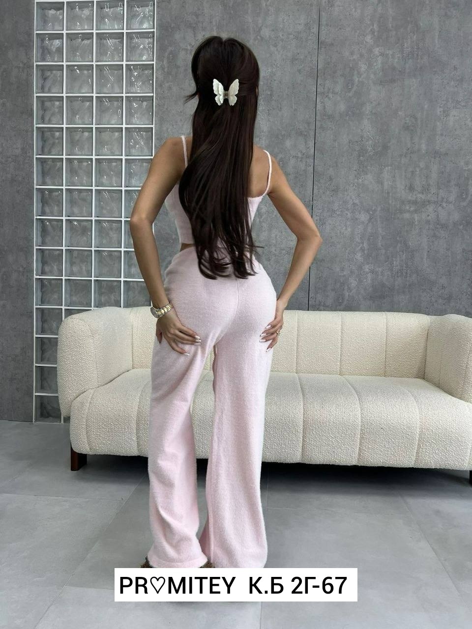 костюм женский тройка,женские костюмы,вязаный костюм пушистый с брюками mclott,кардиган,вязаные костюмы