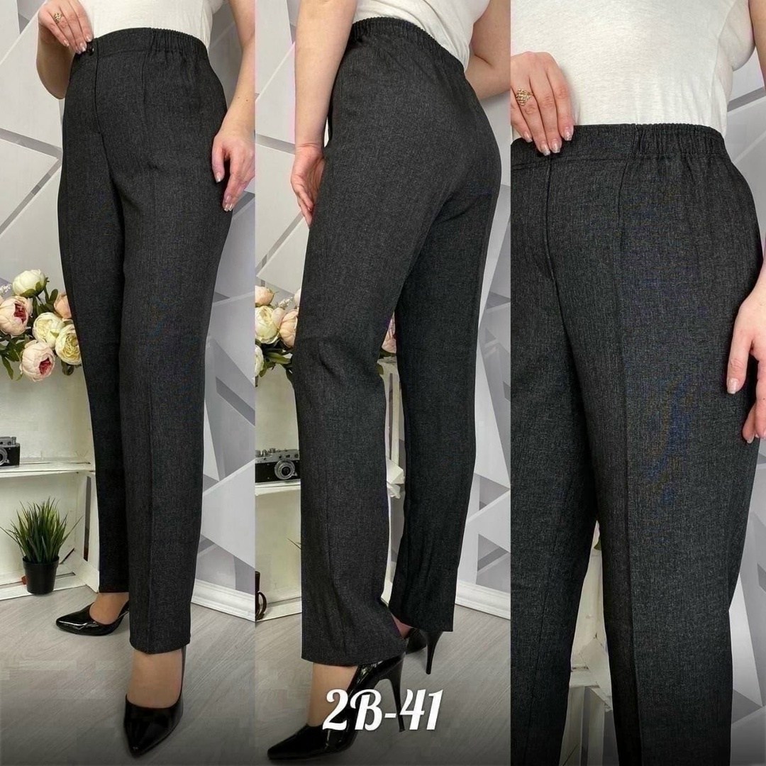 брюки женские ткань трикотаж длина 7/8 пр-во россия,женские брюки,брюки классические,брюки,плотные брюки