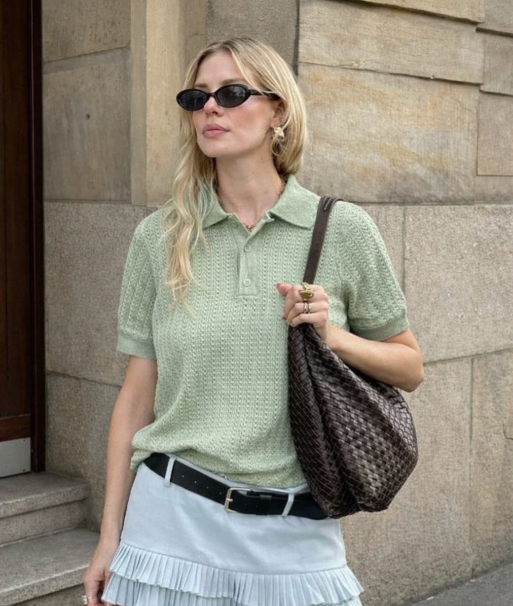 вязаное поло,бежевый джемпер,джемпер поло,джемпер женский,вязаное поло женское