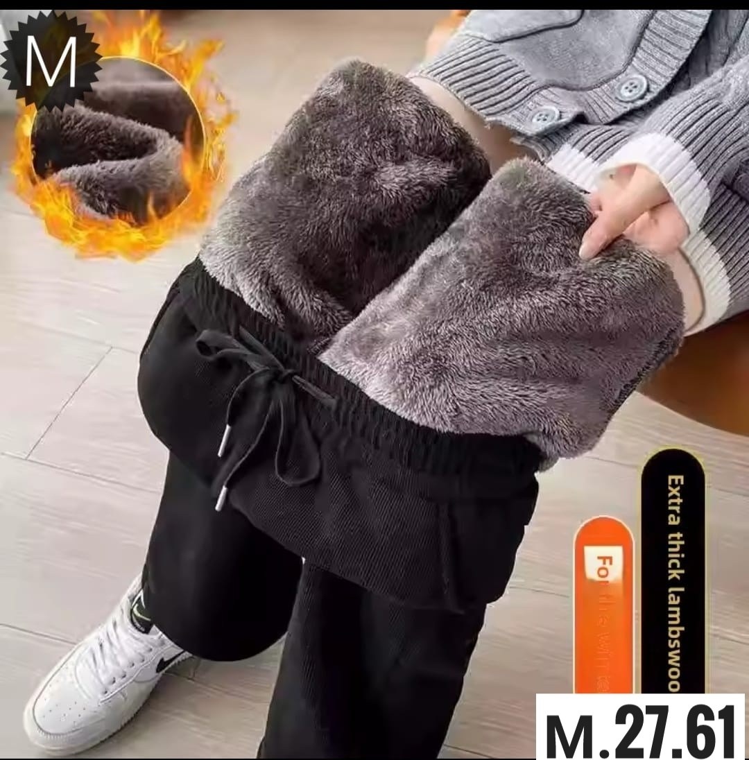 теплые брюки,брюки женские утепленные,зимние теплые брюки,теплые прямые корейские брюки из овечьей шерсти,теплые штаны