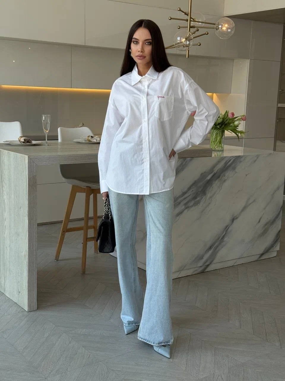 рубашка rimocy 2026 женская белая оверсайз в корейском стиле,beiyingni белые хлопковые рубашки женские oversize,рубашка женская,рубашка белая оверсайз,модная женская рубашка