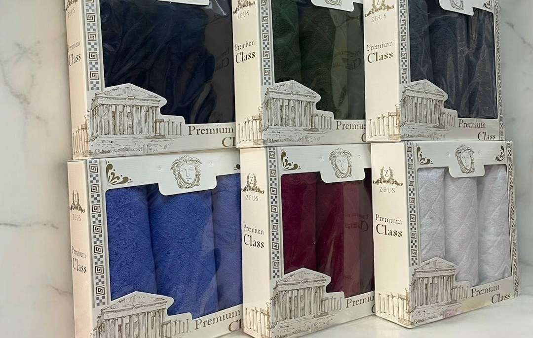 lider premium class полотенца,набор полотенец,набор махровых полотенец,подарочные наборы полотенец,набор полотенец версаче в коробке 2 шт синий