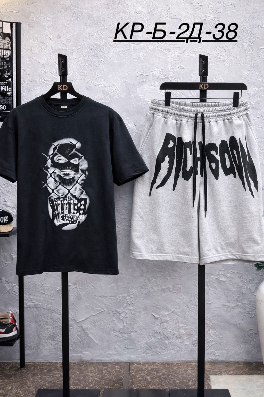 футболка и шорты комплект,футболки мужские,спортивный костюм шорты футболка,футболка и шорты,brooklyn new york белая футболка серые шорты